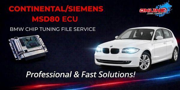 What is MSD80 ECU? Chip Tuning and Online File Solutions