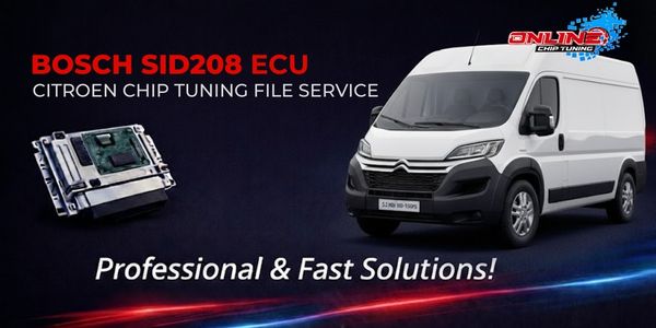 SID208 ECU Nedir? Chip Tuning ve Online Dosya Çözümleri