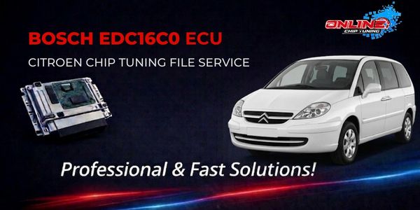 EDC16C0 ECU Nedir? Chip Tuning ve Online Dosya Çözümleri